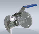 1 PC Type Floating Ball Valve with Flange End