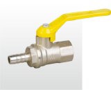 Brass Gas Ball Valve with Female Thread and Hose