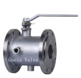 Flange Connection Jacketed Ball Valve