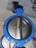Single Flanged Rubber Lined Butterfly Valve