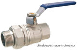 PVC Two Pieces Stainless Steel Handle Ball Valve