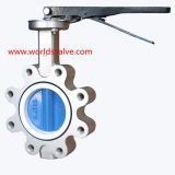 Stainless Steel Lug Butterfly Valve with Painting Disc