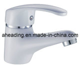 Single Handle Basin Taps with White Color (SW-7724A2)