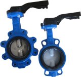 Ductile Iron Wafer Butterfly Valve with Lever