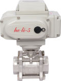 Electric 3 PC Ball Valve with Hl Actuator