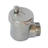 Brass Air Vent Valve Nickel Plated