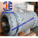 API6d There Piece Trunnion Mounted Ball Valve