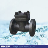 Forged Steel Check Valve with Flanged Ends and ANSI B16.20 Screwed