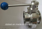 Stainless Steel Sanitary Clamped Butterfly /Butt Valve