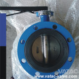 Lever Operated Centre Line Flanged Butterfly Valve