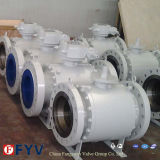 API 6D Forged Steel Flanged Ball Valve with Gear