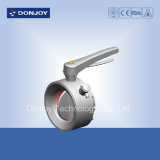 Hygienic Powder Butterfly Valve in Stainless Steel