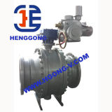 Electric Cast Steel Trunnion Mounted Ball Valve