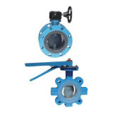 Carbon Steel Flanged or Wafered Butterfly Valve