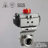 Stainless Steel Sanitary Aluminum Actuator Butterfly Valve