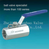 Forged 1PC Hexagonal Stainless Steel 316 Ball Valve