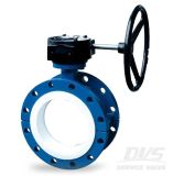 PTFE Lined Flanged Butterfly Valve