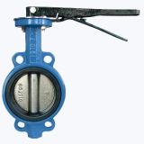 Gear Operated Manual Drive Ductile Iron Wafer Butterfly Valve