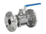 Stainless Steel 3-PC Flange Ball Valve