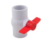Various Plastic Handle New Material Ball Valve PVC Made in China