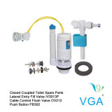 Cable Control Flush Valve Fill Valve for Toilets IV3013p+Ov212+Pb302