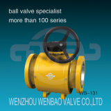 API6d Fully Welded Trunnion Mounted Ball Valve for Natural Gas