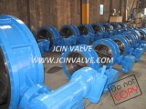 Double Flanged Steel Butterfly Valve with Wrom Gear (D343H)