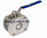 Q71f Stainless Steel Wafer Ball Valve