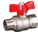 Quality Brass Ball Valve with Butterfly Aluminium Handle (YED-A1022)