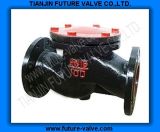 GOST Cast Iron Flanged Lift Check / Non-Return Valve (H41T-16)
