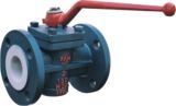 Flange Type PFA Lined Plug Valve for Oil Gas