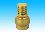 Brass Foot Valve with Strainer (JF-6005)