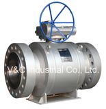 Big Size API 6D Full Port Trunnion Mounted Ball Valve