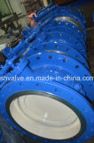 Double Flanged Hydraulic Counterweight Butterfly Valve