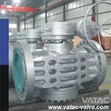 API 6D Cast Steel Inverted Pressure Balance Lubrciated Plug Valve