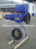 Electric Double Flange Butterfly Valve, Three Eccentric Butterfly Valve