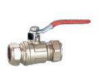 Brass Ball Valve with Compression Cap