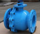 DIN Pn16 Gg25 Flanged Connection Cast Iron Ball Valve