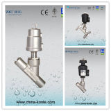 Pneumatic Angle Seat Valve with Stainless Steel Material