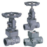 Forged Steel Globe Valve with Solid Wedge