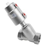 2/2 Way Thread Pneumatic Stainless Steel Angle Valve