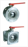 Ball Valve with Sqrare & Round Flange, Oil Tand Truck or Gas Station Equipment