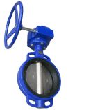 Wafer Butterfly Valve with Worm Gear Operator