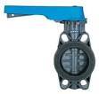 Blue Lever Operated Butterfly Valve