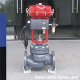 Pneumatic Operated Globe Control Valve with Flanged Ends