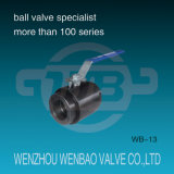 2PC High Pressure Female Threaded Carbon Steel Ball Valve