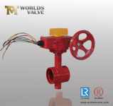 Grooved End Butterfly Valve with Singnal