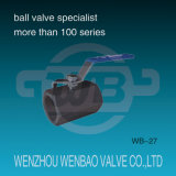 1PC High Pressure Forged Carbon Steel Manual Ball Valve