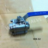 3PC High Pressure Forged Steel F316 Ball Valve 1