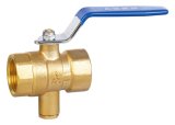 Forged Brass Temperature-Measuring Ball Valve
